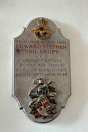 Corfe Castle - The Drury Memorial